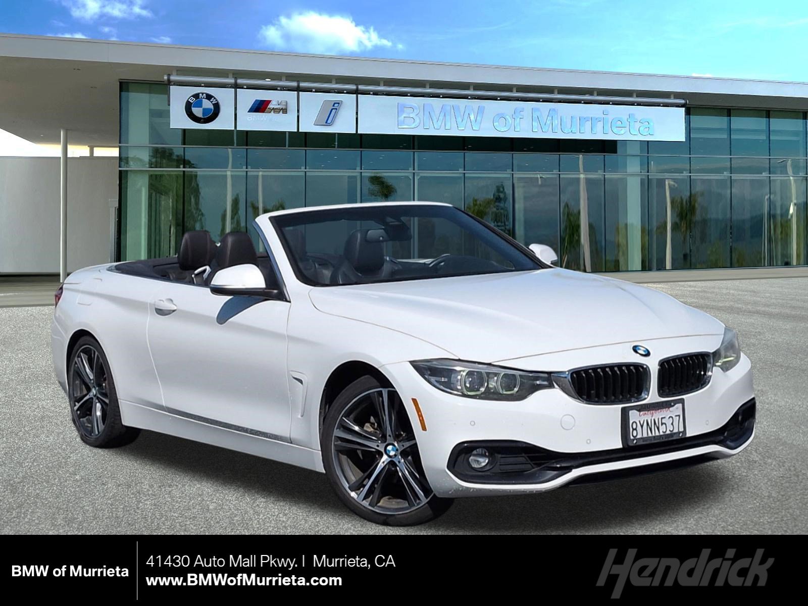Used 2019 BMW 430i Convertible w/ Convenience Package image 1