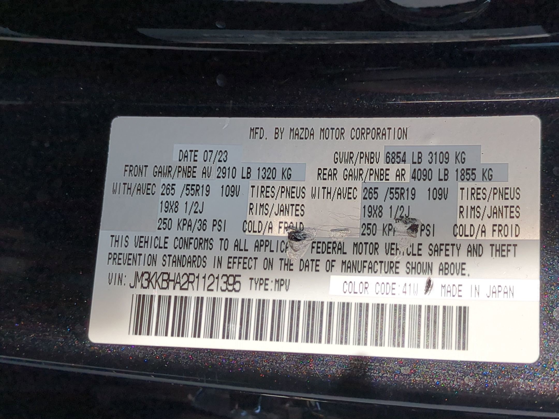 Certified 2024 MAZDA CX-90 Plug-In Hybrid w/ Preferred image 43