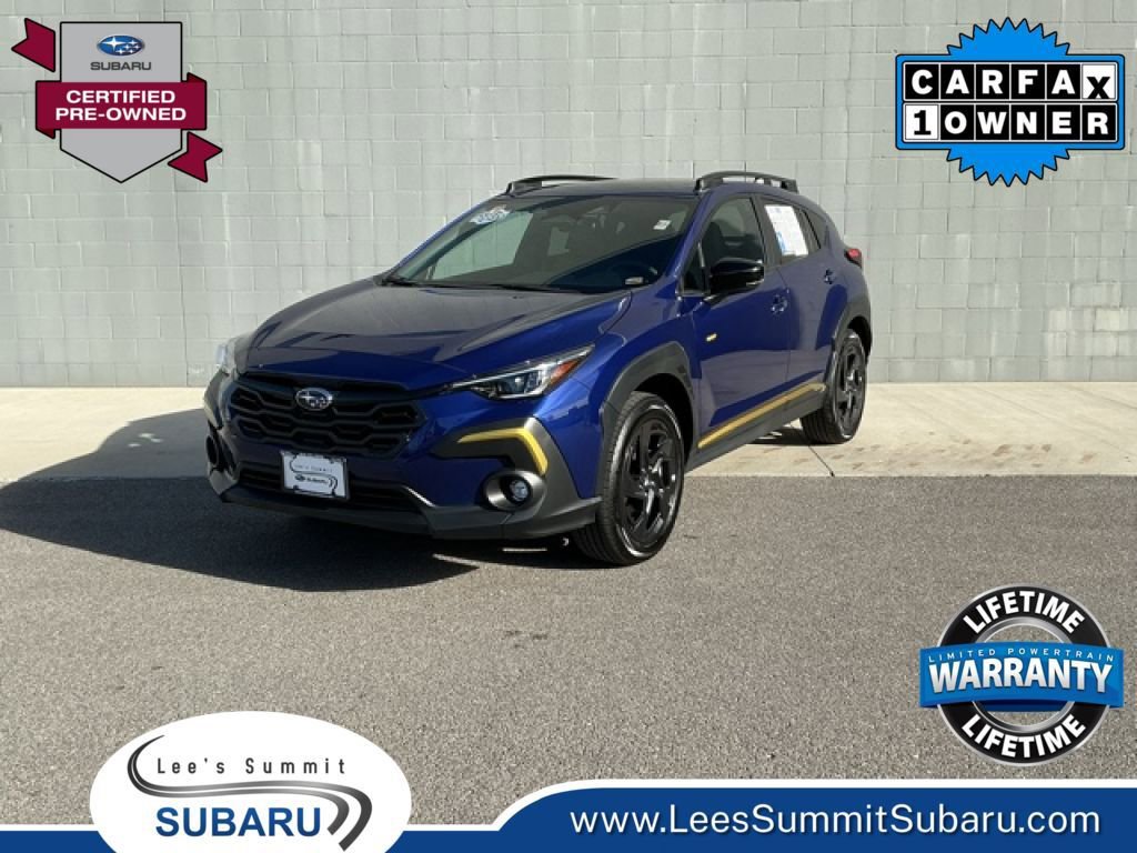 Certified 2024 Subaru Crosstrek 2.5i Sport image 1