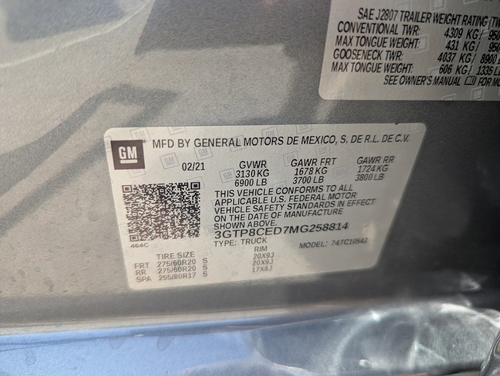 Used 2021 GMC Sierra 1500 Elevation w/ Driver Alert Package I RWD image 16
