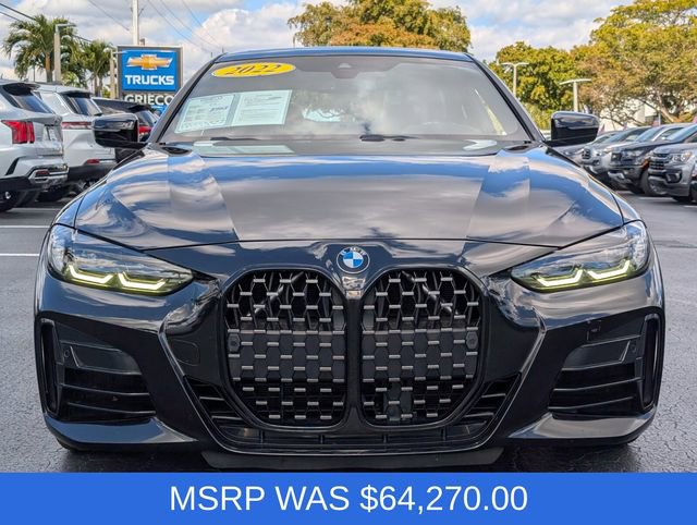 Used 2022 BMW M440i Coupe w/ Premium Package RWD image 2