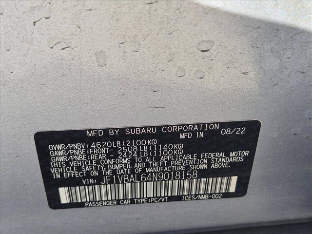 Used 2022 Subaru WRX Limited AWD/4WD image 13