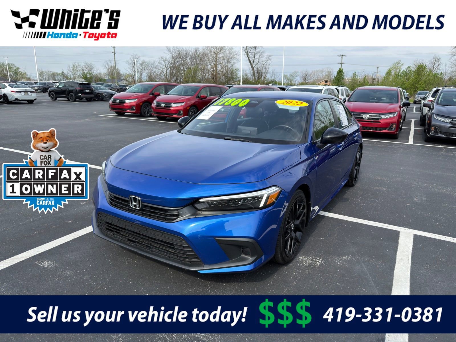 Used 2022 Honda Civic Sport