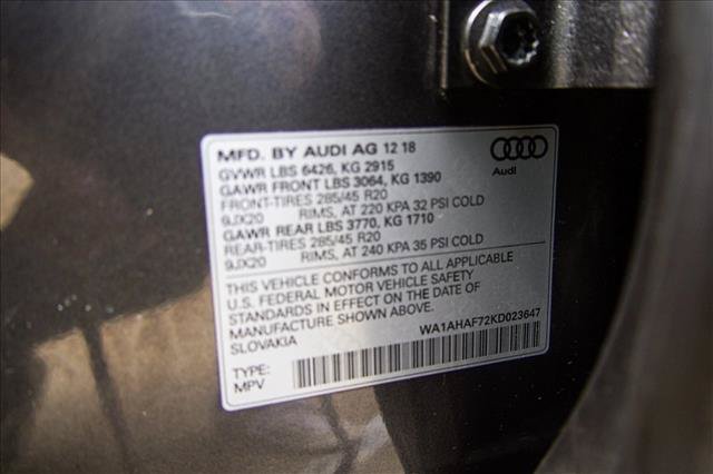 Used 2019 Audi Q7 2.0T Premium w/ Convenience Package AWD/4WD image 28