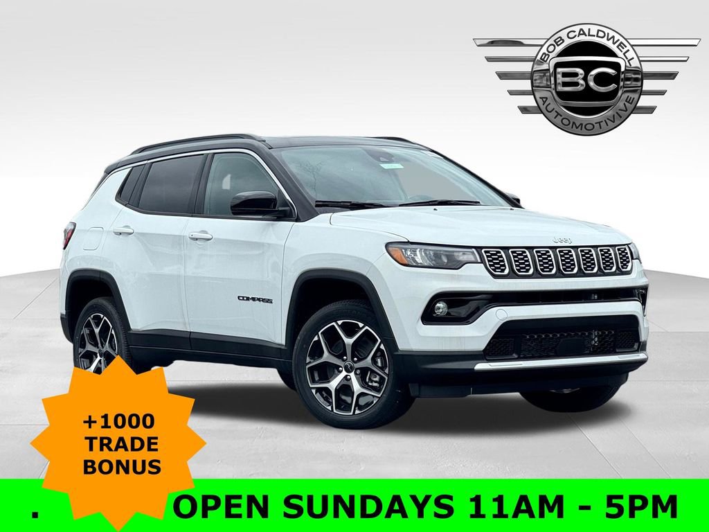 New 2026 Jeep Compass Limited w/ Sun, Sound & Navigation Group AWD/4WD image 1