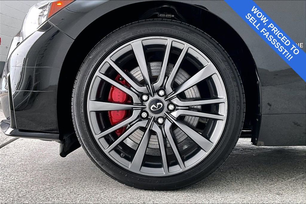 Used 2022 INFINITI Q50 Red Sport 400 image 12