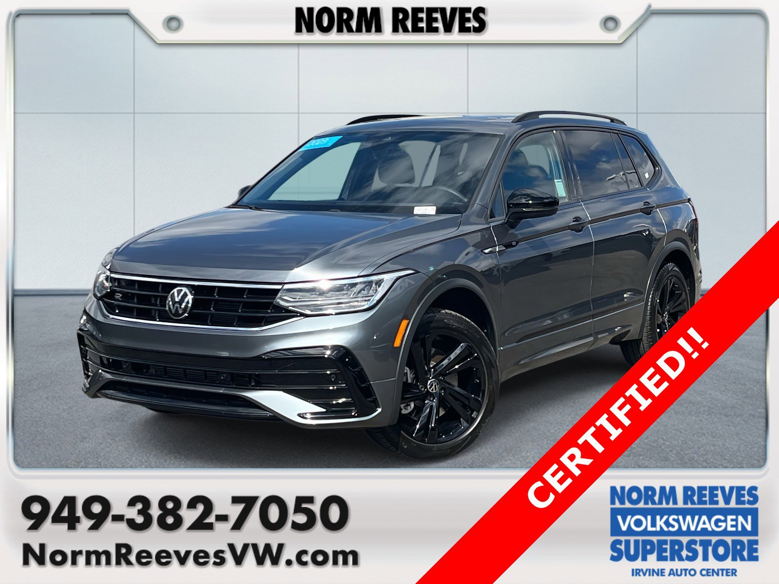 Certified 2023 Volkswagen Tiguan SE R-Line