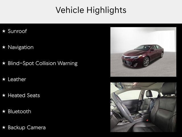 Used 2015 Toyota Avalon XLE Touring image 7