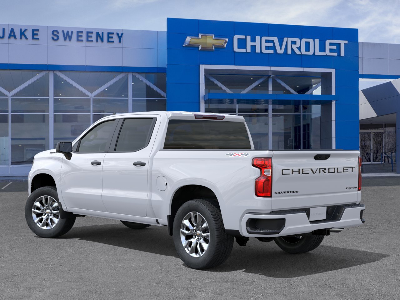New 2026 Chevrolet Silverado 1500 Custom w/ LPO, Dark Essentials Package AWD/4WD image 3