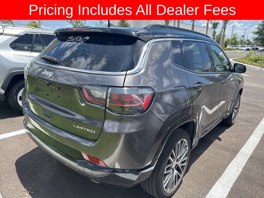 Used 2022 Jeep Compass Limited w/ Elite Group AWD/4WD image 4