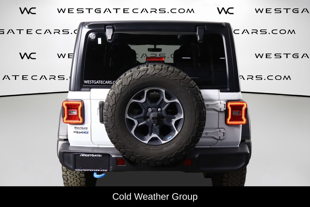 Used 2023 Jeep Wrangler Unlimited Rubicon 4xe w/ Cold Weather Group AWD/4WD image 4