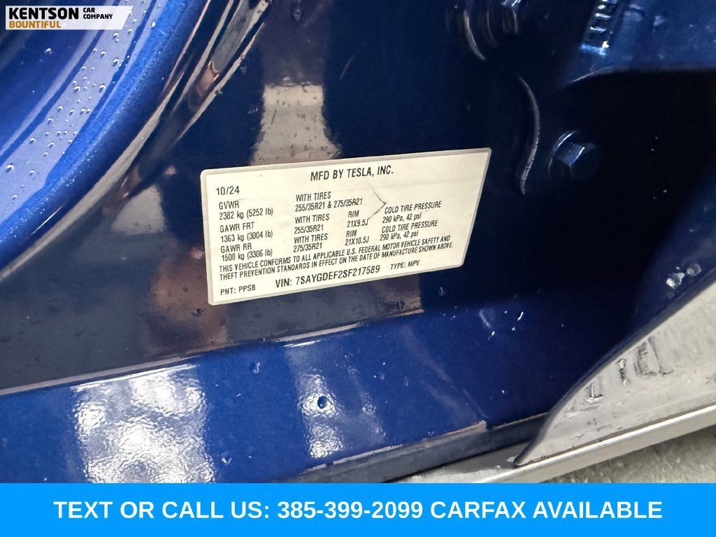 Used 2025 Tesla Model Y Performance AWD/4WD image 36
