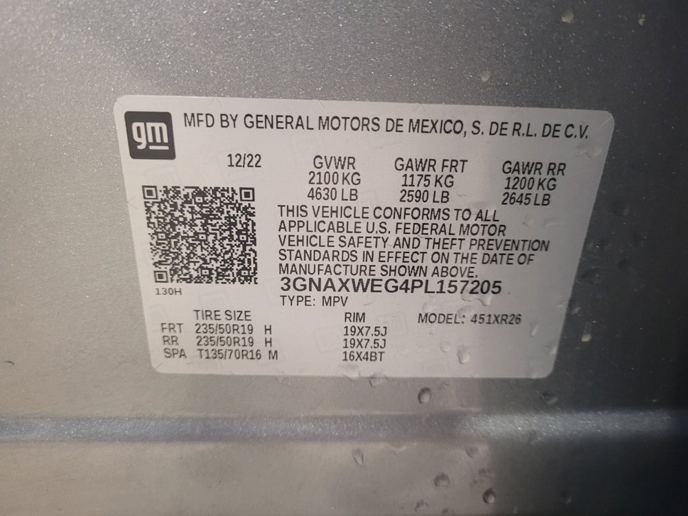 Used 2023 Chevrolet Equinox RS AWD/4WD image 33