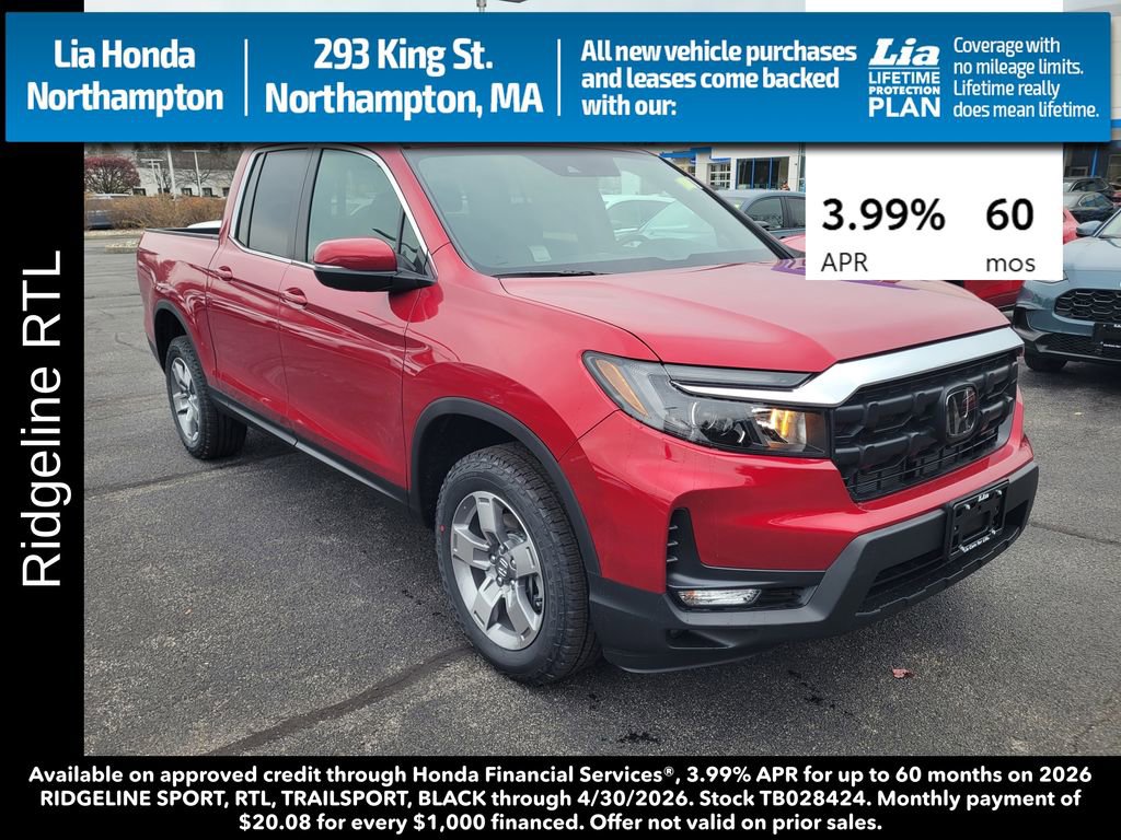 New 2026 Honda Ridgeline RTL 360° Tour