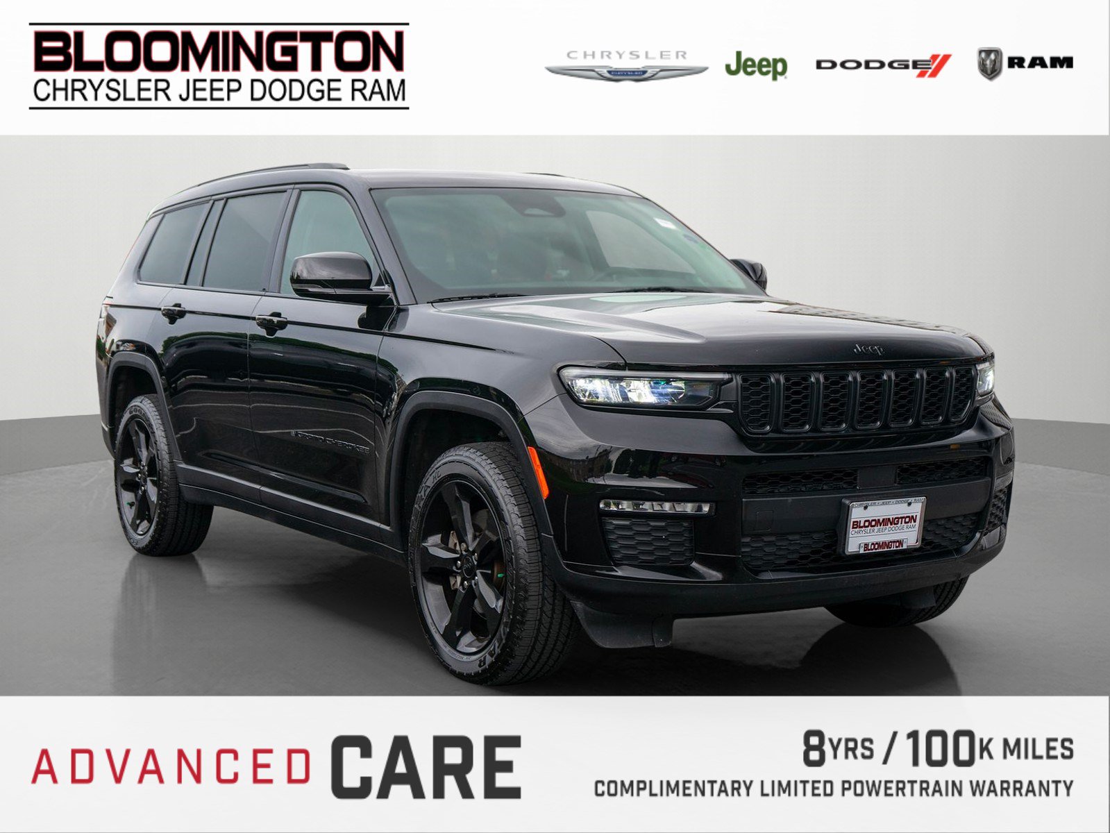 Used 2023 Jeep Grand Cherokee L Limited w/ Black Appearance Package AWD/4WD image 1