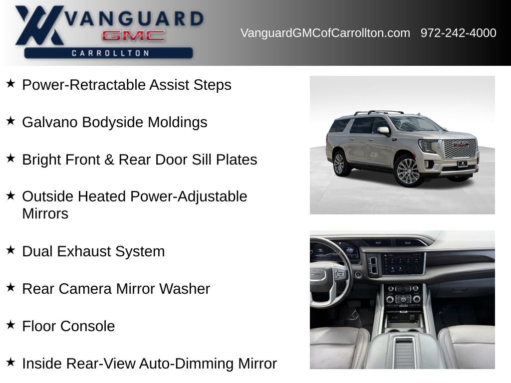 Used 2022 GMC Yukon XL Denali w/ Denali Premium Package AWD/4WD image 24