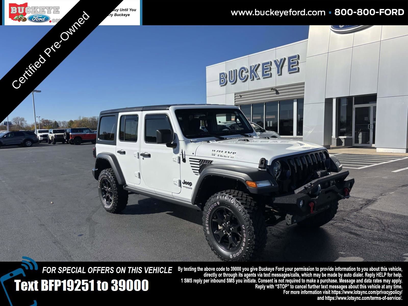 Used 2021 Jeep Wrangler Unlimited Sport