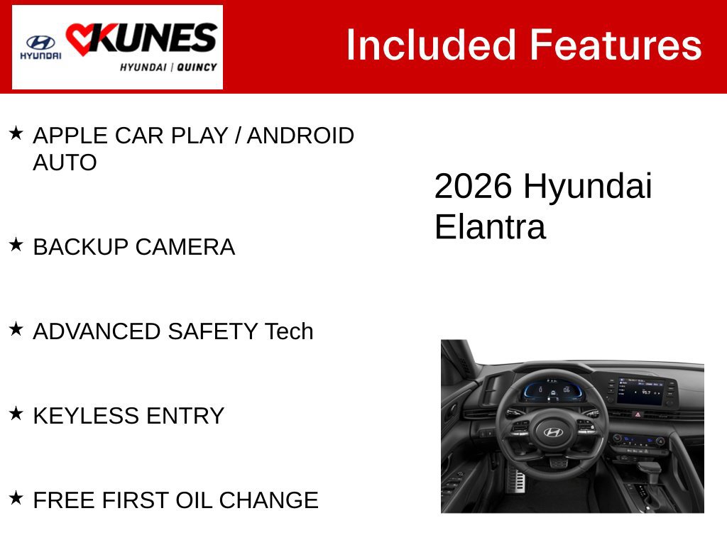 Used 2026 Hyundai Elantra Sport FWD image 2