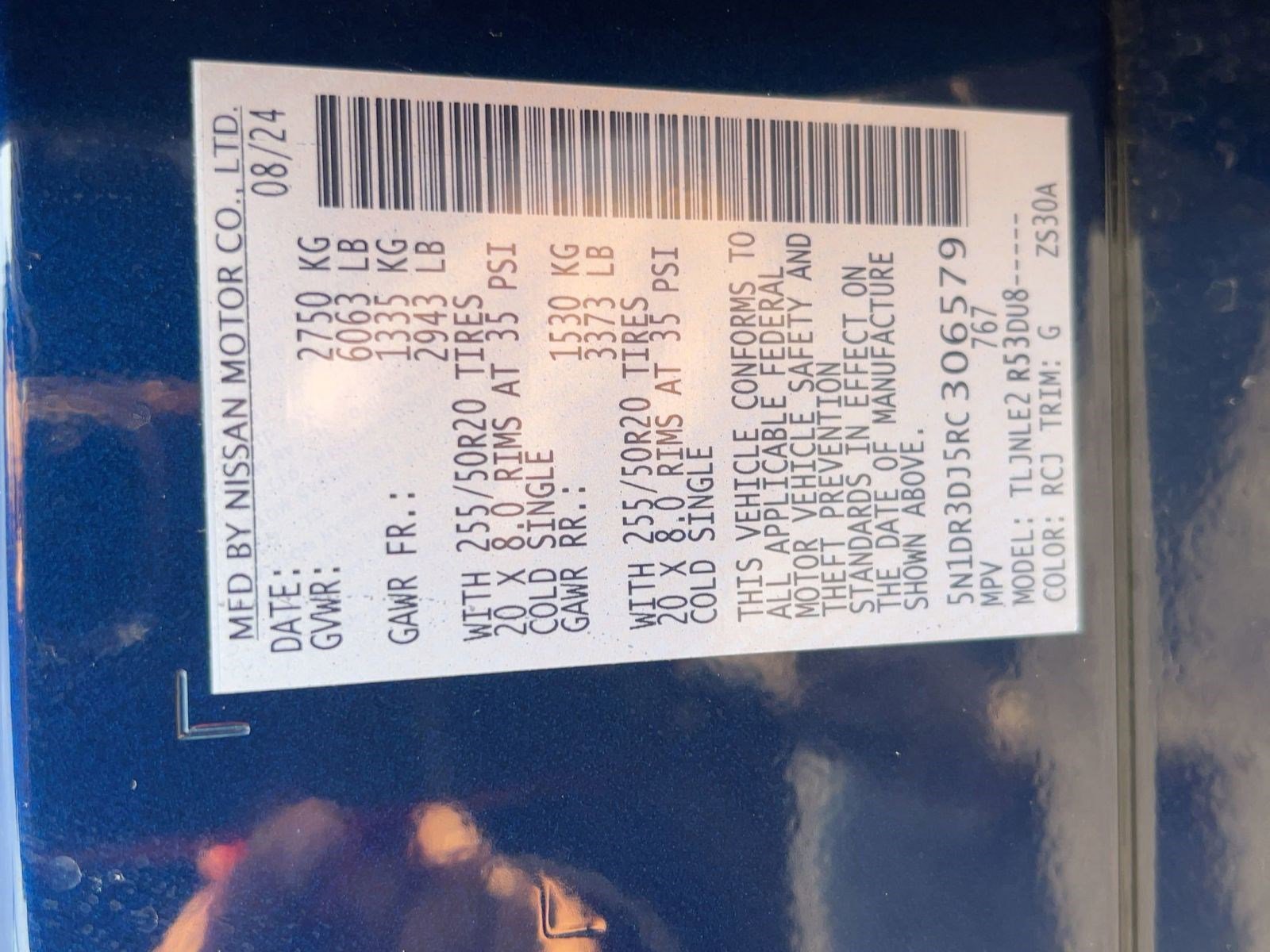 Used 2024 Nissan Pathfinder Platinum w/ Cargo Package image 19