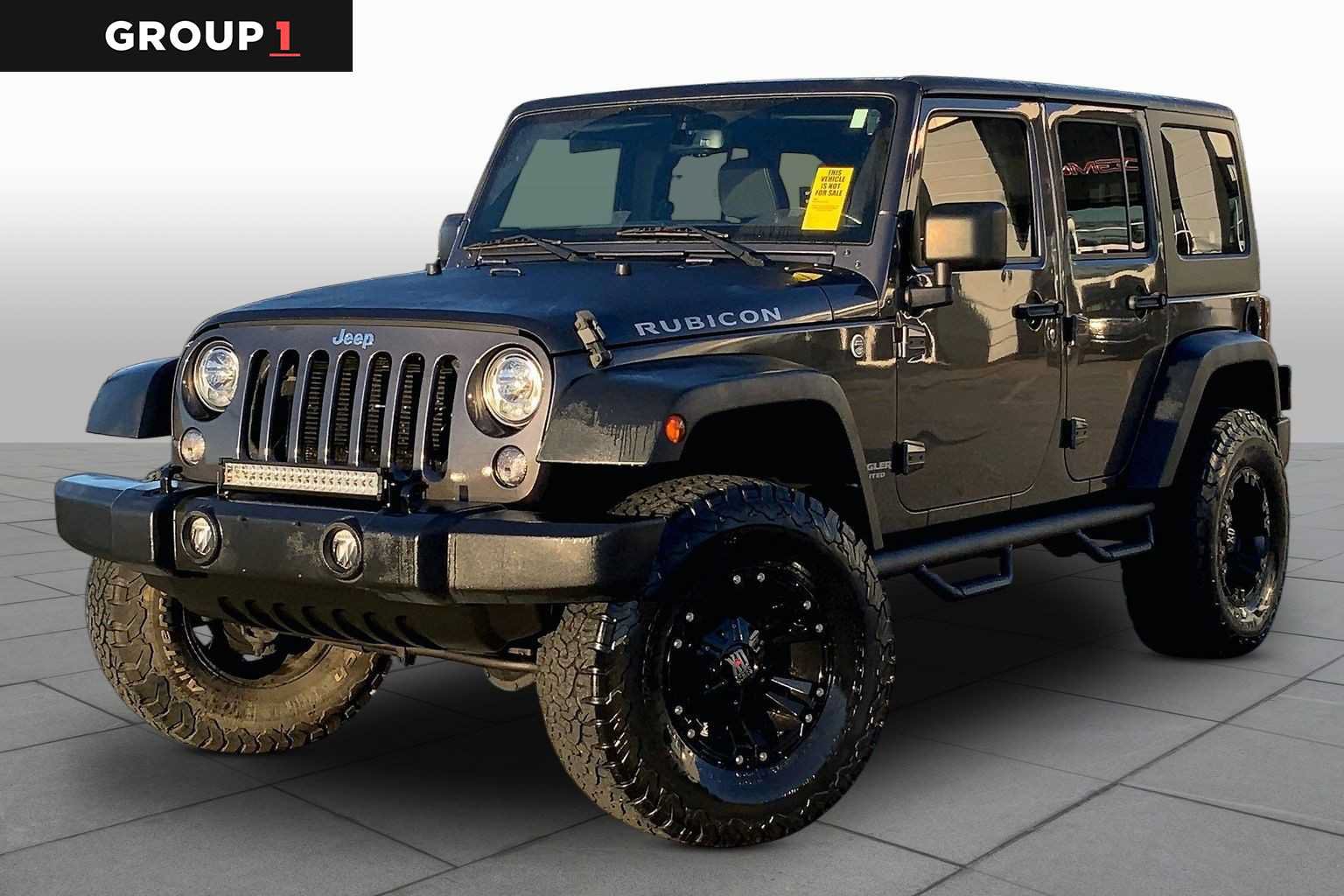 Used 2017 Jeep Wrangler Unlimited Rubicon