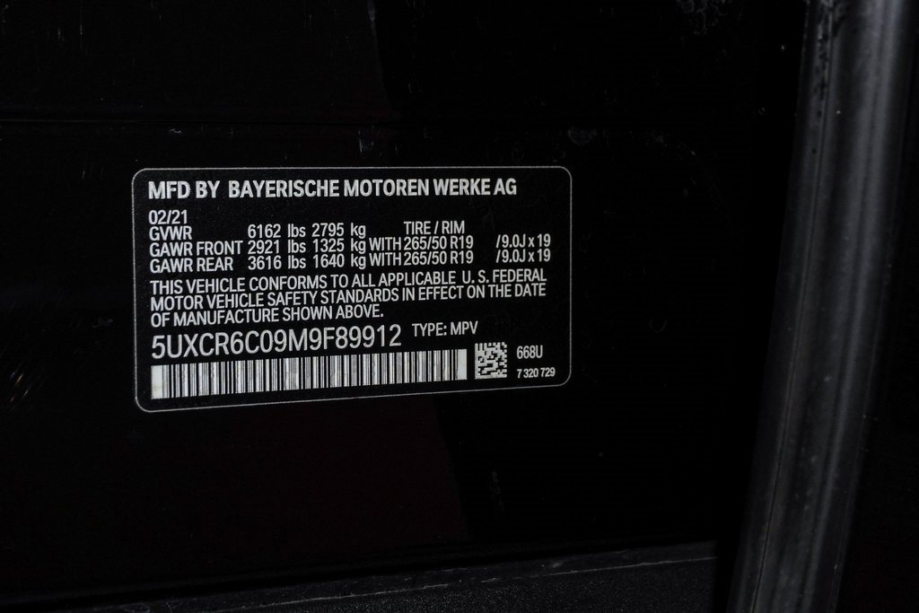 Used 2021 BMW X5 xDrive40i w/ Convenience Package image 30