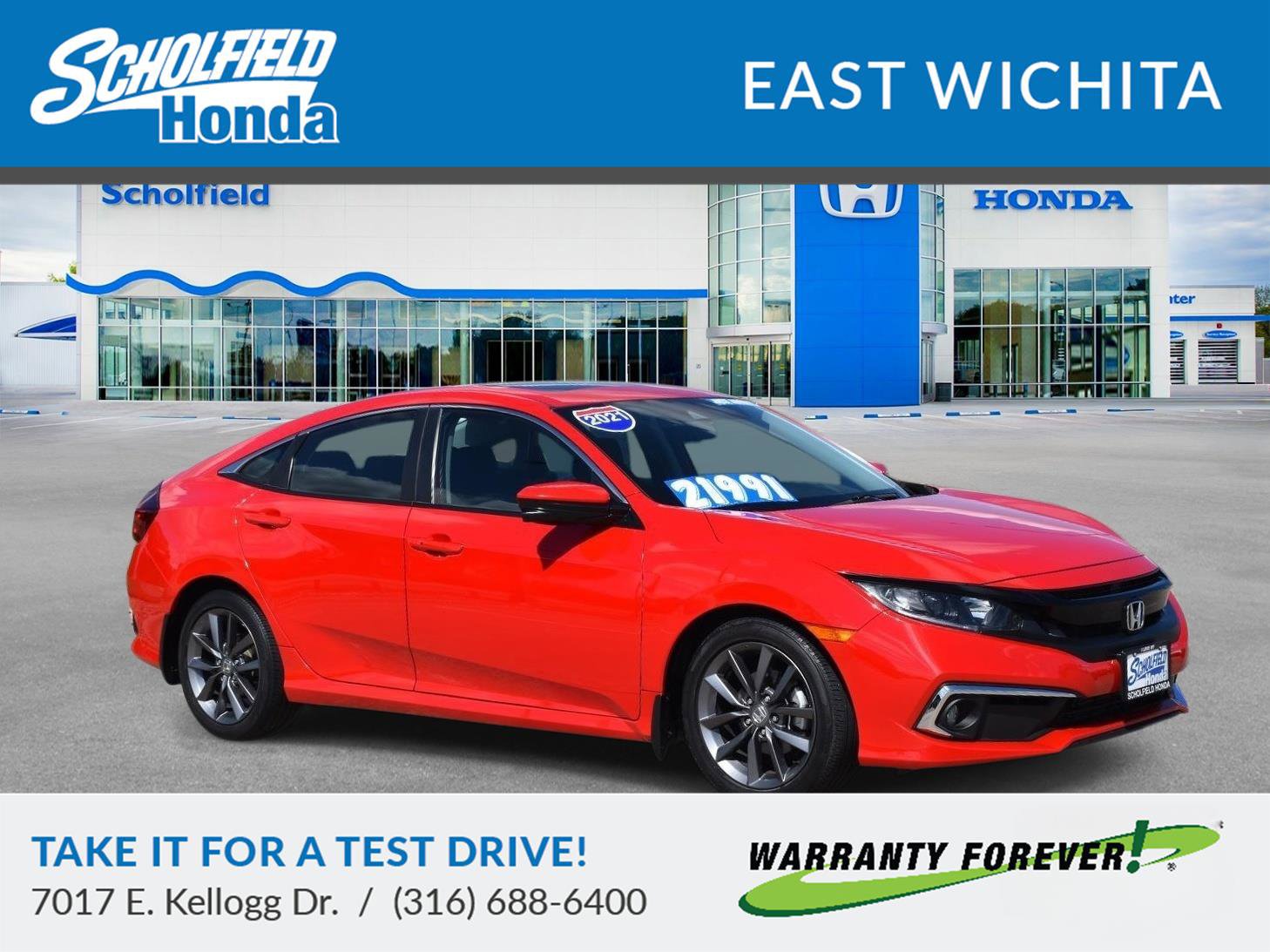 Used 2021 Honda Civic EX