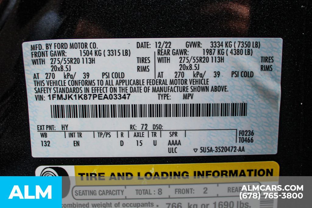 Used 2023 Ford Expedition Max Limited image 42