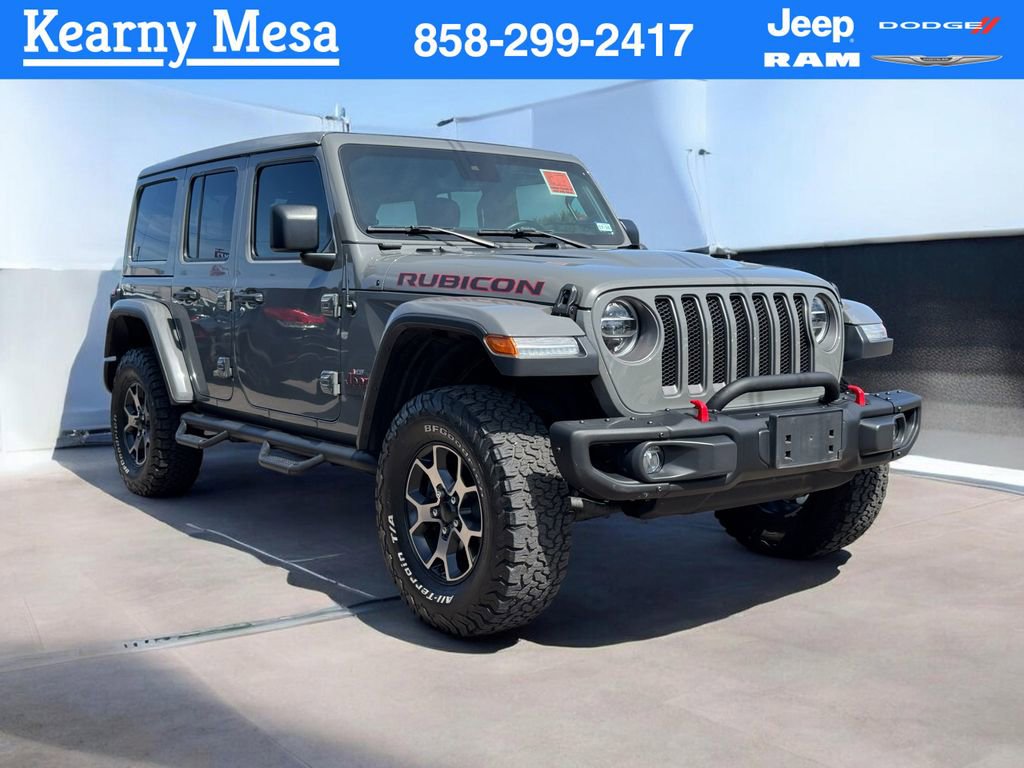 Used 2019 Jeep Wrangler Unlimited Rubicon AWD/4WD image 1