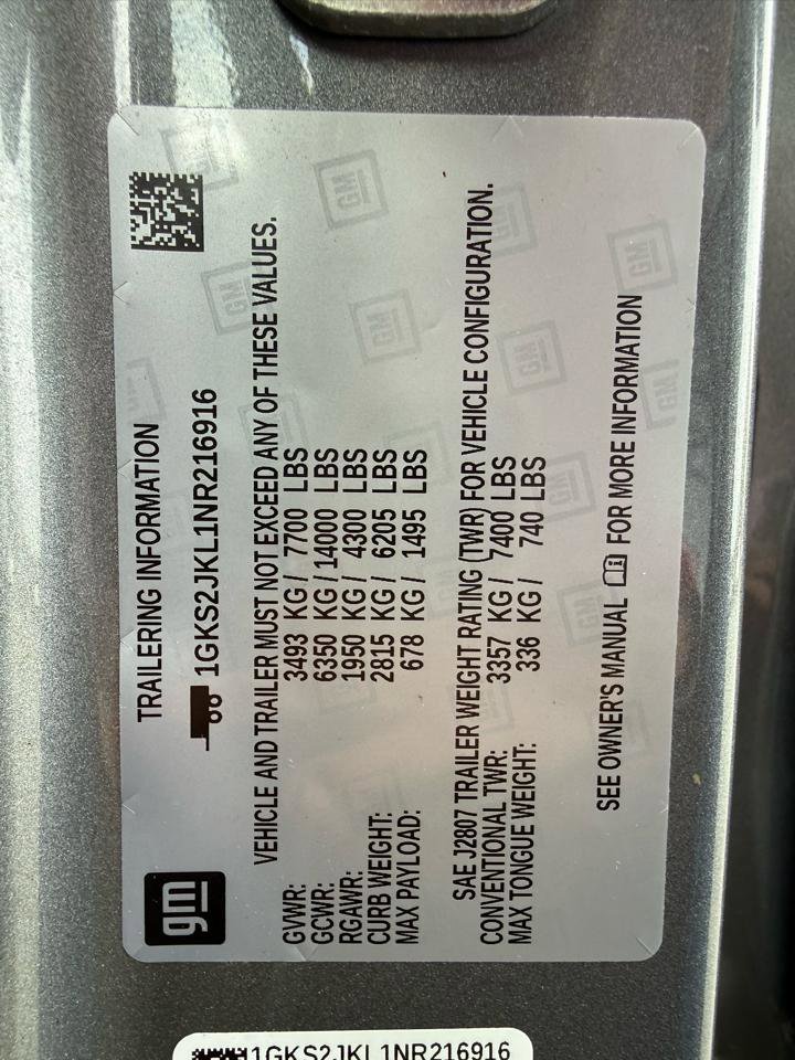 Used 2022 GMC Yukon XL Denali AWD/4WD image 50