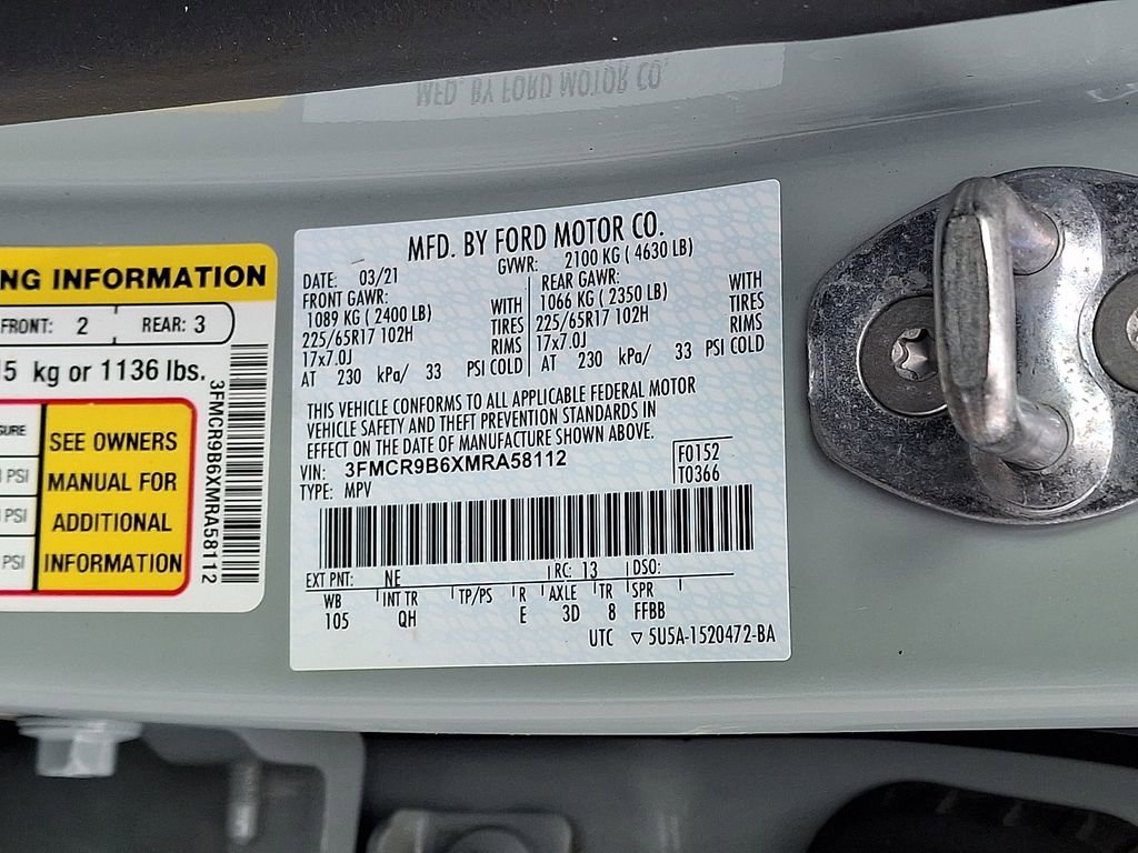 Used 2021 Ford Bronco Sport Big Bend image 27