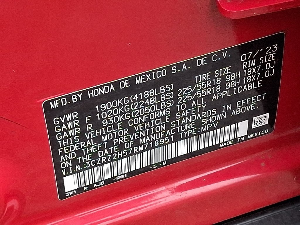 Certified 2024 Honda HR-V Sport image 30