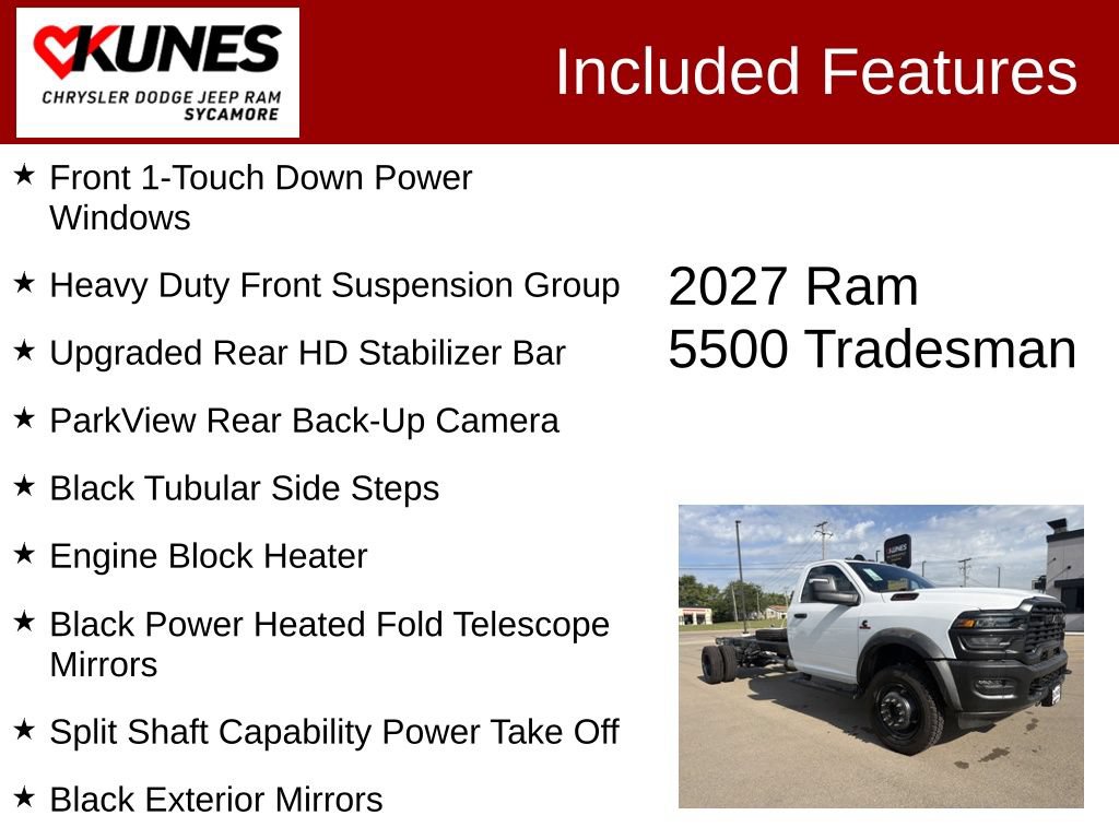 New 2027 RAM 5500 Tradesman AWD/4WD image 3