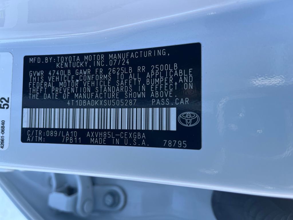 Certified 2025 Toyota Camry XLE image 31