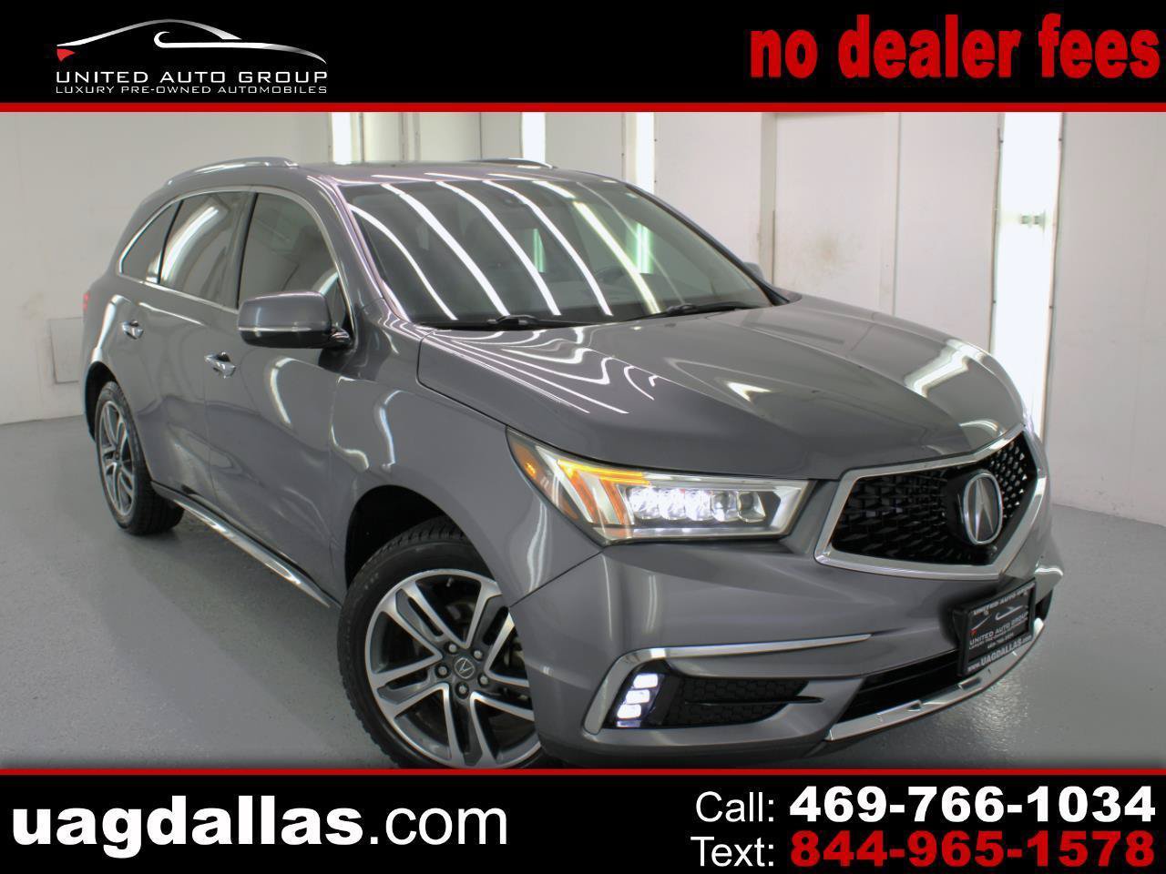 Used 2018 Acura MDX w/ Advance Package