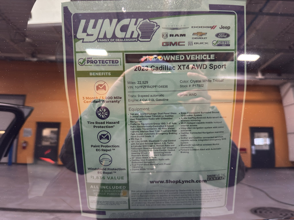 Used 2023 Cadillac XT4 Sport w/ Sun And Sound Package image 41