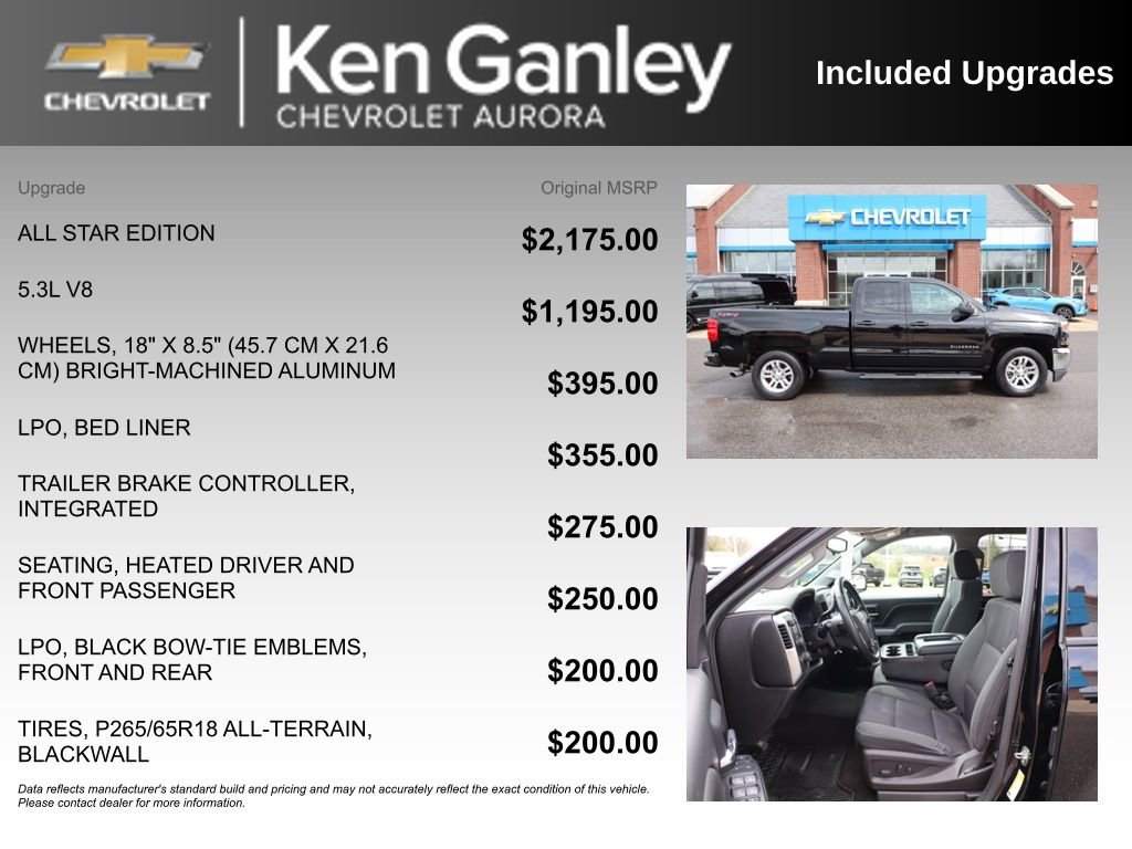 Used 2018 Chevrolet Silverado 1500 LT w/ All Star Edition image 6