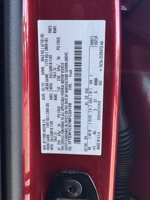 Used 2021 Ford F150 XLT w/ Equipment Group 302A High image 17