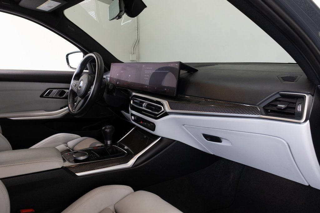 Used 2023 BMW M3 w/ M Carbon Exterior Package RWD image 29
