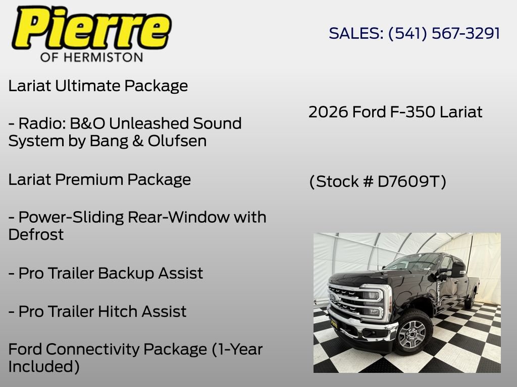 New 2026 Ford F350 Lariat w/ Lariat Ultimate Package AWD/4WD image 18