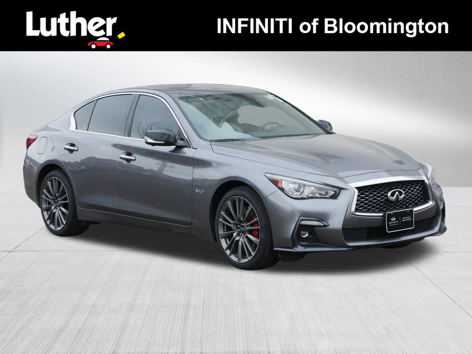 Certified 2020 INFINITI Q50 Red Sport 400