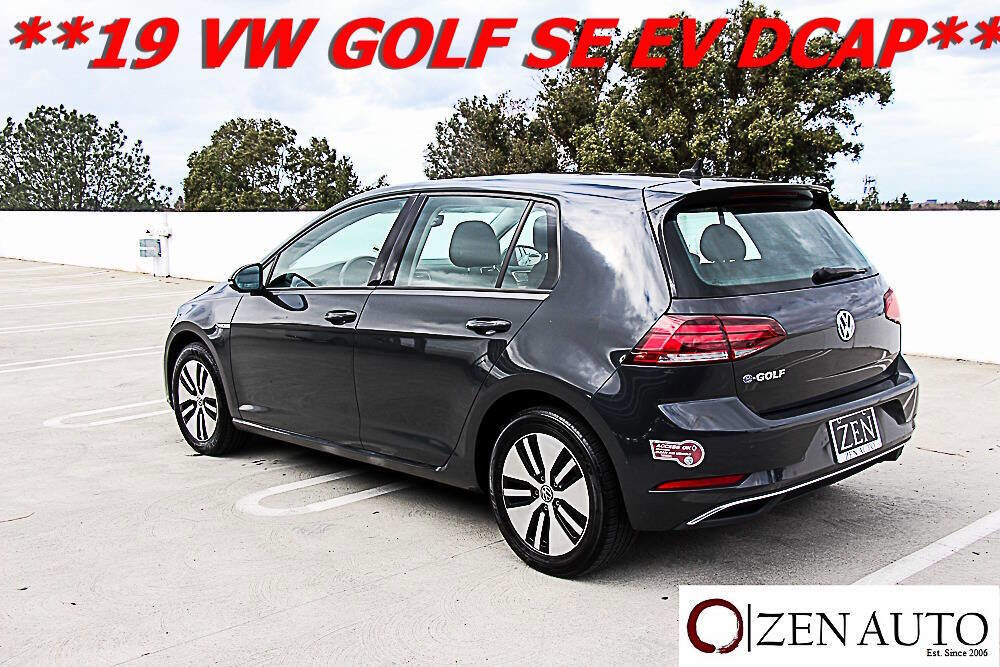 Used 2019 Volkswagen e-Golf SE w/ Driver Assistance Package image 6