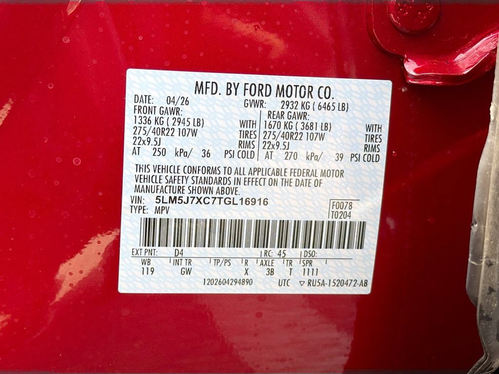 New 2026 Lincoln Aviator Reserve AWD/4WD image 37
