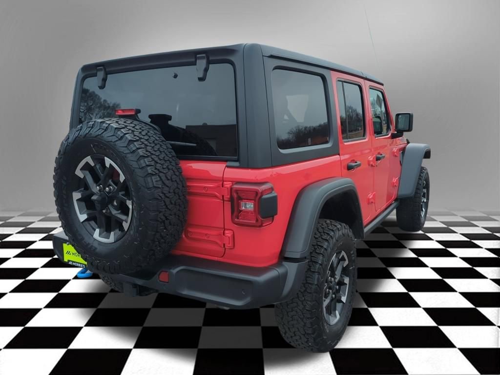 Used 2025 Jeep Wrangler Unlimited Rubicon 4xe w/ Safety Group image 8