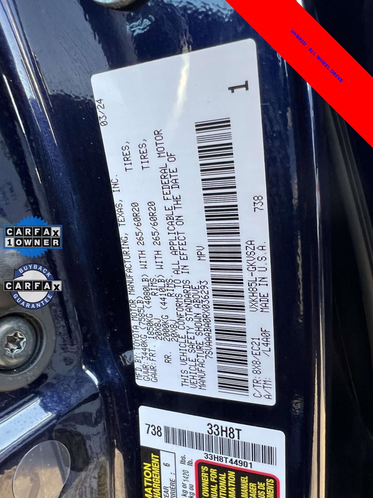Used 2024 Toyota Sequoia SR5 w/ SR5 Premium Package AWD/4WD image 22