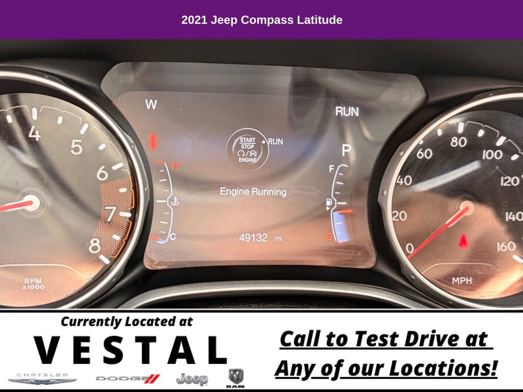 Used 2021 Jeep Compass Latitude w/ Convenience Group image 20
