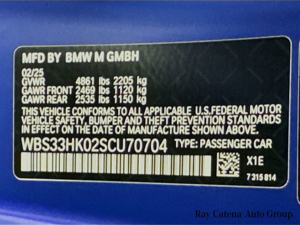 Used 2025 BMW M4 xDrive Competition w/ Executive Package AWD/4WD image 33