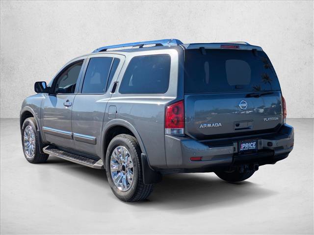 Used 2015 Nissan Armada Platinum w/ 2nd Row Captain Seat Package image 7