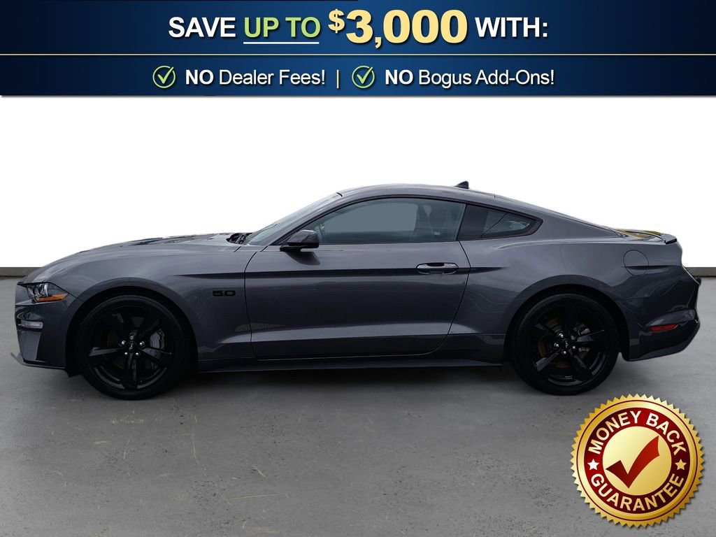 Used 2021 Ford Mustang GT Premium w/ Black Accent Package RWD image 2