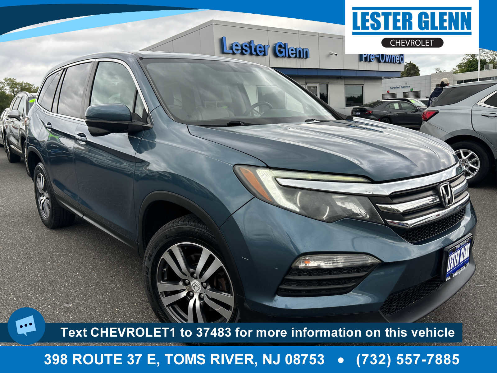 Used 2017 Honda Pilot EX-L