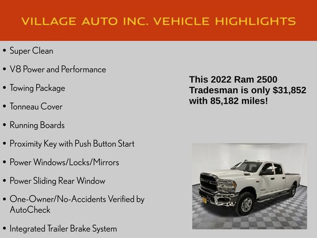 Used 2022 RAM 2500 Tradesman image 7